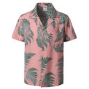 men shirts white Pattern fashion Collar Business