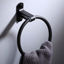 Non-Perforated Towel Ring Bathroom Rack