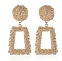 Big Vintage Earrings for Women Gold Silver Black