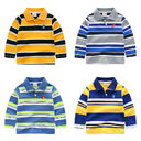 Boys striped long sleeve T-shirt