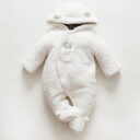 Baby clothes lamb winter cotton padded newborn skin