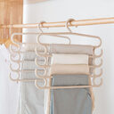 Stainless Steel Wardrobe Storage Type Pants Trousers Hanger