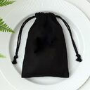 Flannel Jewelry Packaging Drawstring Pocket Mobile Power Earphone