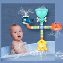 Baby Bath Toys Water Game Octopus Crab Model