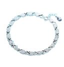 Sterling Silver Bracelet Female Wedding Accessories Ladies Fashion