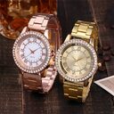 Vansvar Brand Rose Gold Watch Luxury Women Dress