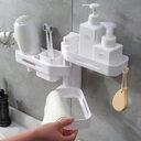 Rotating wall-mounted storage box kitchen bathroom toilet debris