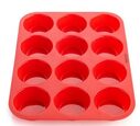 12 Cup Silicone Muffin pan &Cupcake Baking