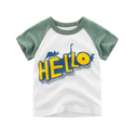 Children's Wear Summer New Korean Boys Cotton T-shirt