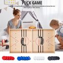 Puck Game Fast Sling Wooden Parent-child Interactive Chess