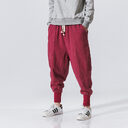 Cotton And Linen Feet Jarem Pants Tide Hip