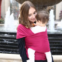 Baby sling solid color carrier