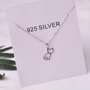 sweet cat necklace simple