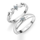 Korean Silver Angel lovers ring marriage engagement men