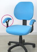 Office Chair Cover With Armrest Dining For Decoration