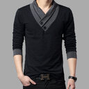New Spring and Autumn Men's Long-Sleeved t-Shirt Clothes