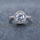 Wedding Engagement Ring Factory zircon Nvjie paktong explosion