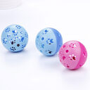 Pet cat toy hollow ball plastic