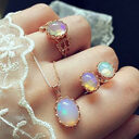 Dazzling gemstone trend jewelry set Fashion Europe
