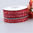 Christmas ribbon 1CM threaded small roll