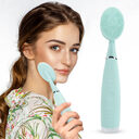 Facial Cleansing Brush Waterproof Silicone Tool Portable Electric