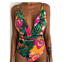 One Piece Swimsuit Backless Monokini Swimwear Women