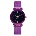 Starry female watch magnet