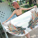 Rectangular beach towel digital printing