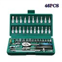Socket wrench set fast