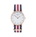 Chronos Watch Nylon Knitted Watchband Two Needle Cloth
