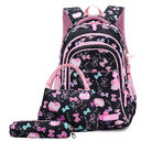 Three-piece set of light and water-repellent backpack