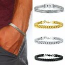 Stylish Stainless Steel Chain Bracelet For Men Personality