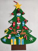 Christmas tree DIY for children