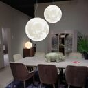 Chandelier bedroom lamp personality single head 3D restaurant