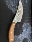 S type hand forged split knife meat boning