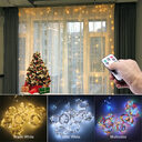 LED Curtain Garland On The Window USB String