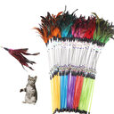 feather cat stick