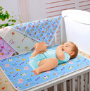 Baby waterproof and breathable leakproof pad bed