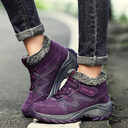 Hiking Shoes For Women Real Leather Non-Slip Outdoor