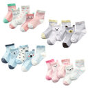 Children's Socks Pack of 5 Colors Breathable Summer
