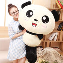 70cm Kawaii Big Head Panda Plush Toys Stuffed