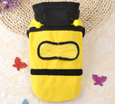 1Pcs Pet Clothes Cute Bees Dog Cat Soft