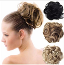 and South Korea popular hair bun fluffy natural