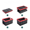 Backup storage box car folding