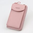 Mobile Phone Bag Zipper Women Diagonal