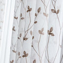 Gauze curtain of bedroom of rural wind sitting