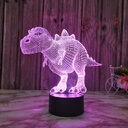 Colorful 3D Night Light Dinosaur Tyrannosaurus Rex Pterosaur