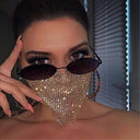 Explosive Metal Jewelry Mask