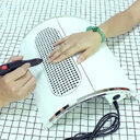High-power three-fan desktop nail dryer