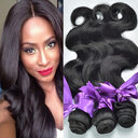 Real Hair Wig Styling Extension Body Wave Human